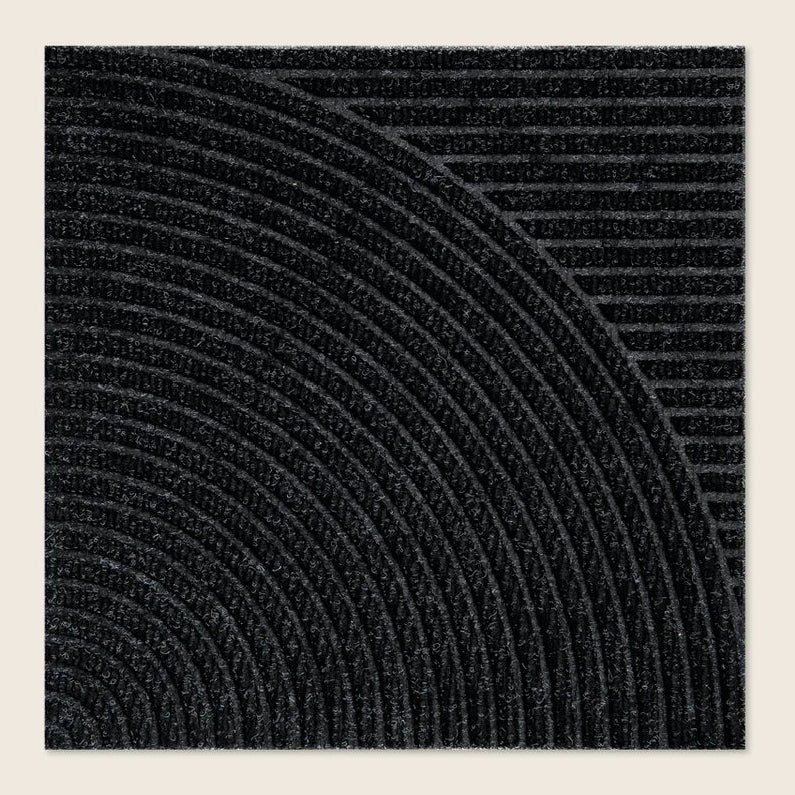 Heymat Zen system deurmat zwart
