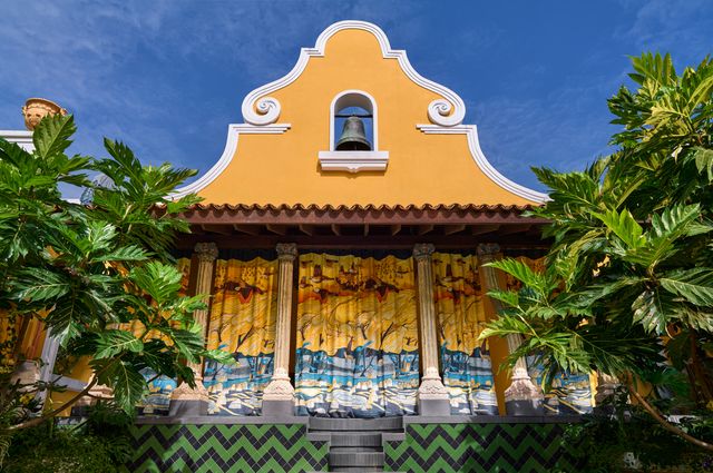 Jim Thompson stof Wild Winds JT014025001 set van 2 panelen