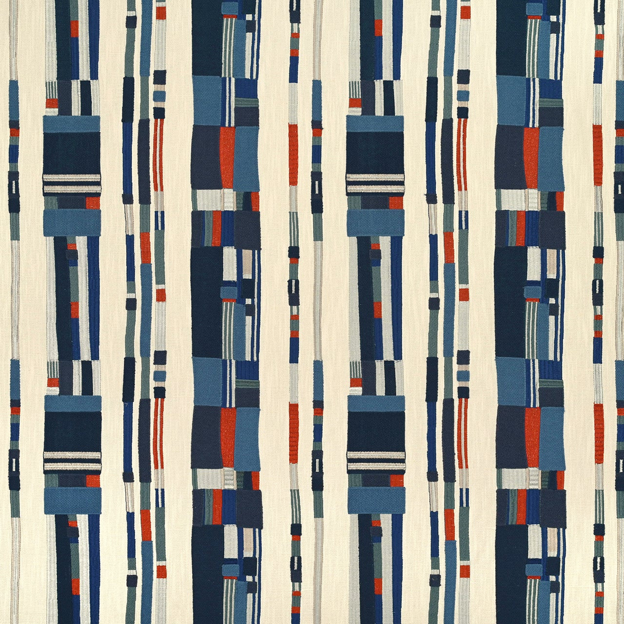 Karin Sajo stof Boro KS 235 - Indigo