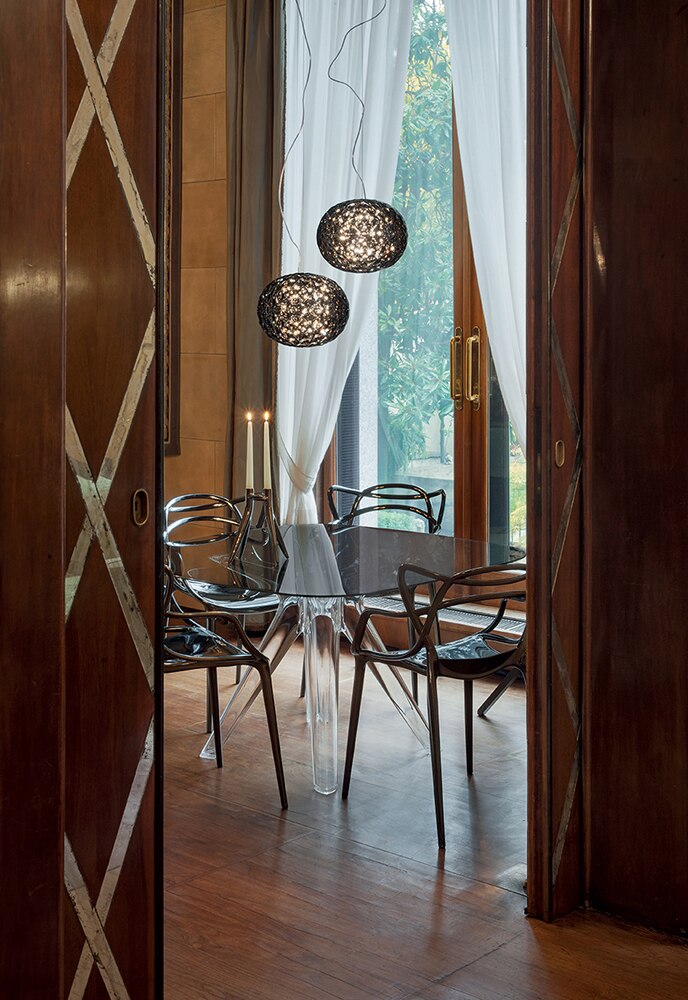 Kartell Masters metal stoel (set van 2)