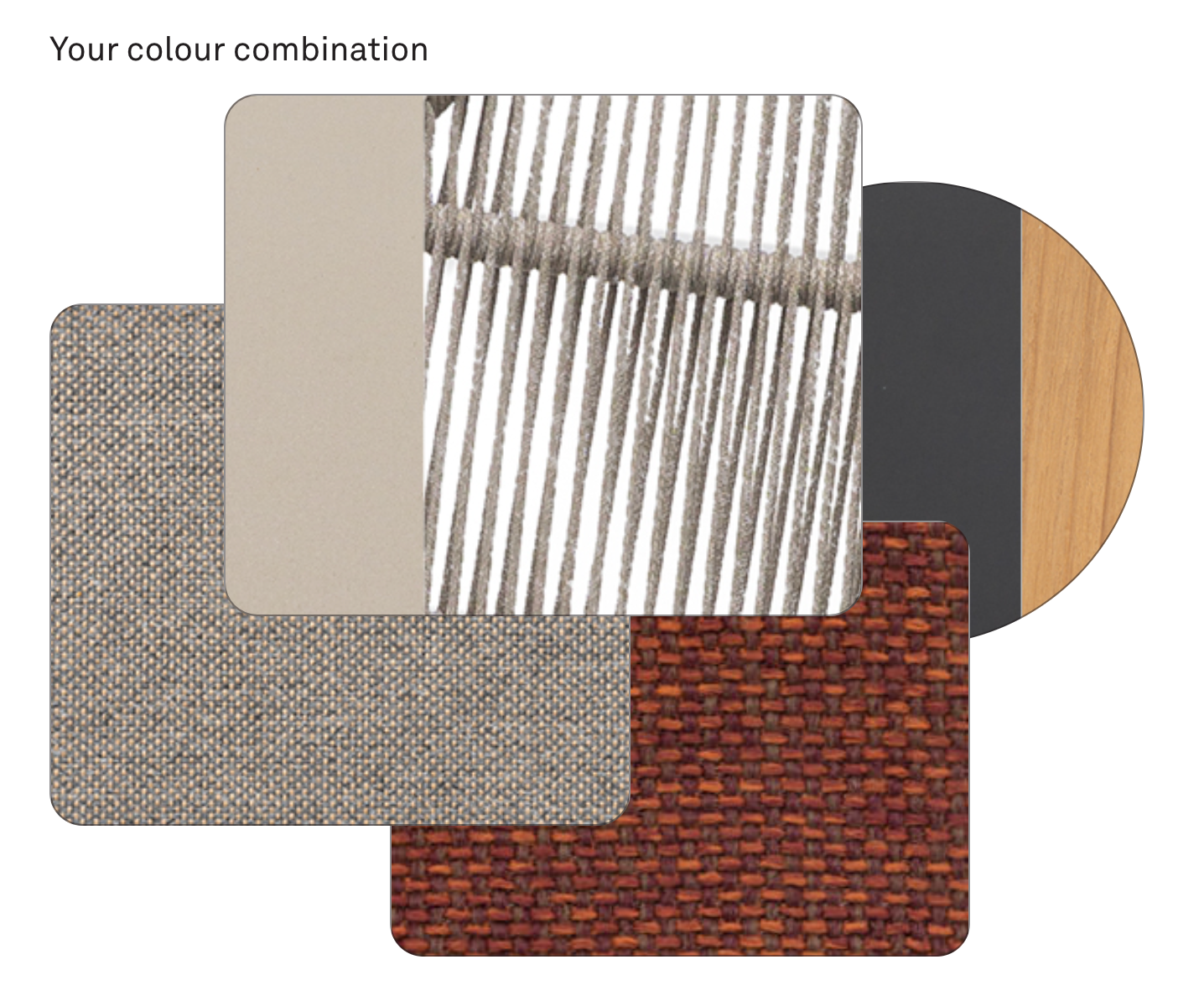 Vincent Sheppard Kodo Rocking chair met rugkussen kleuren