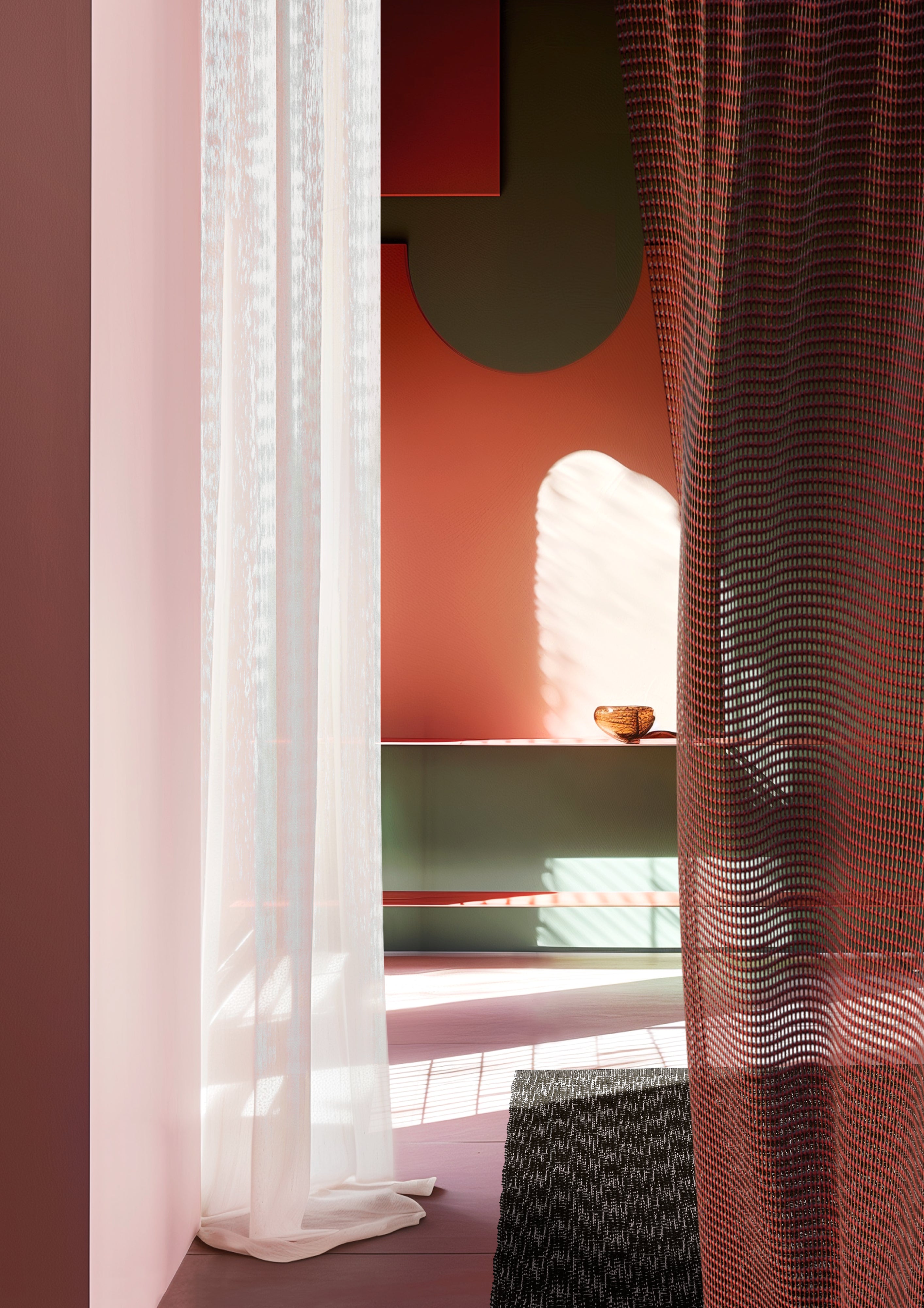 Kvadrat stof Aerio