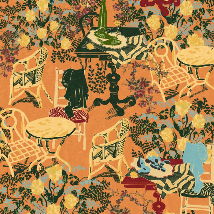 Mind the Gap behang La Brasseria Salmon WP20843