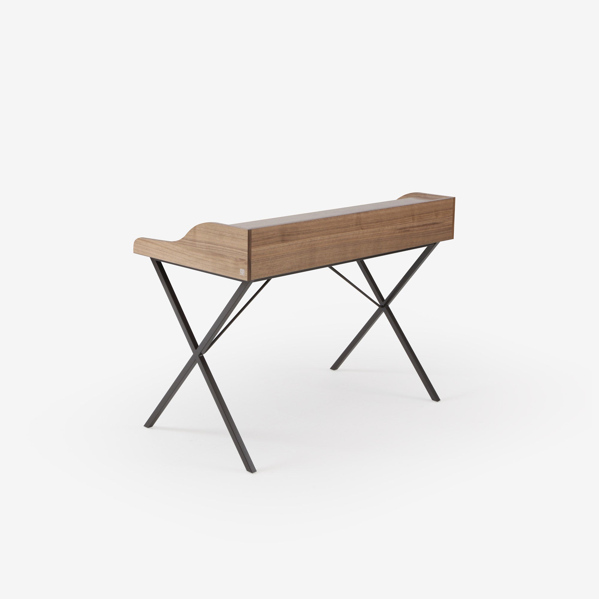 Ligne Roset Ursuline bureau walnoot werkblad