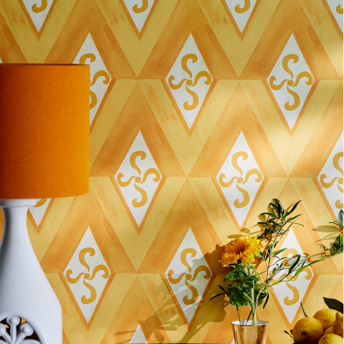 Mind the Gap behang Girandola Limone WP30197