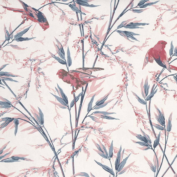Little Greene Behang Great Ormond Street - Carmine