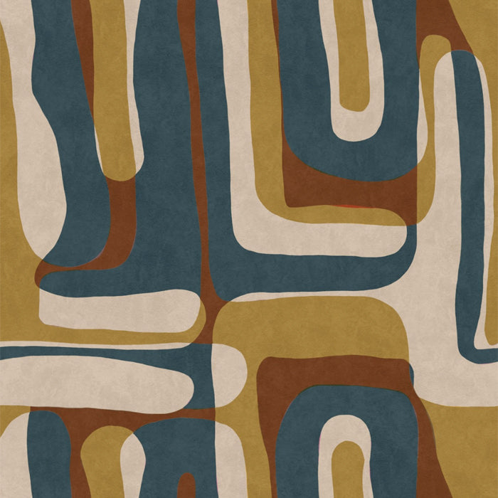 Mind the Gap behang Nostalgia Blue WP30198