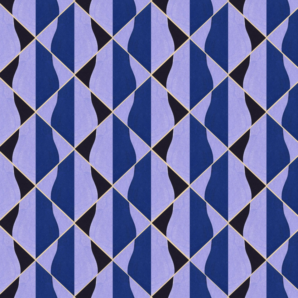 Mind the Gap behang Onde Blu WP30202