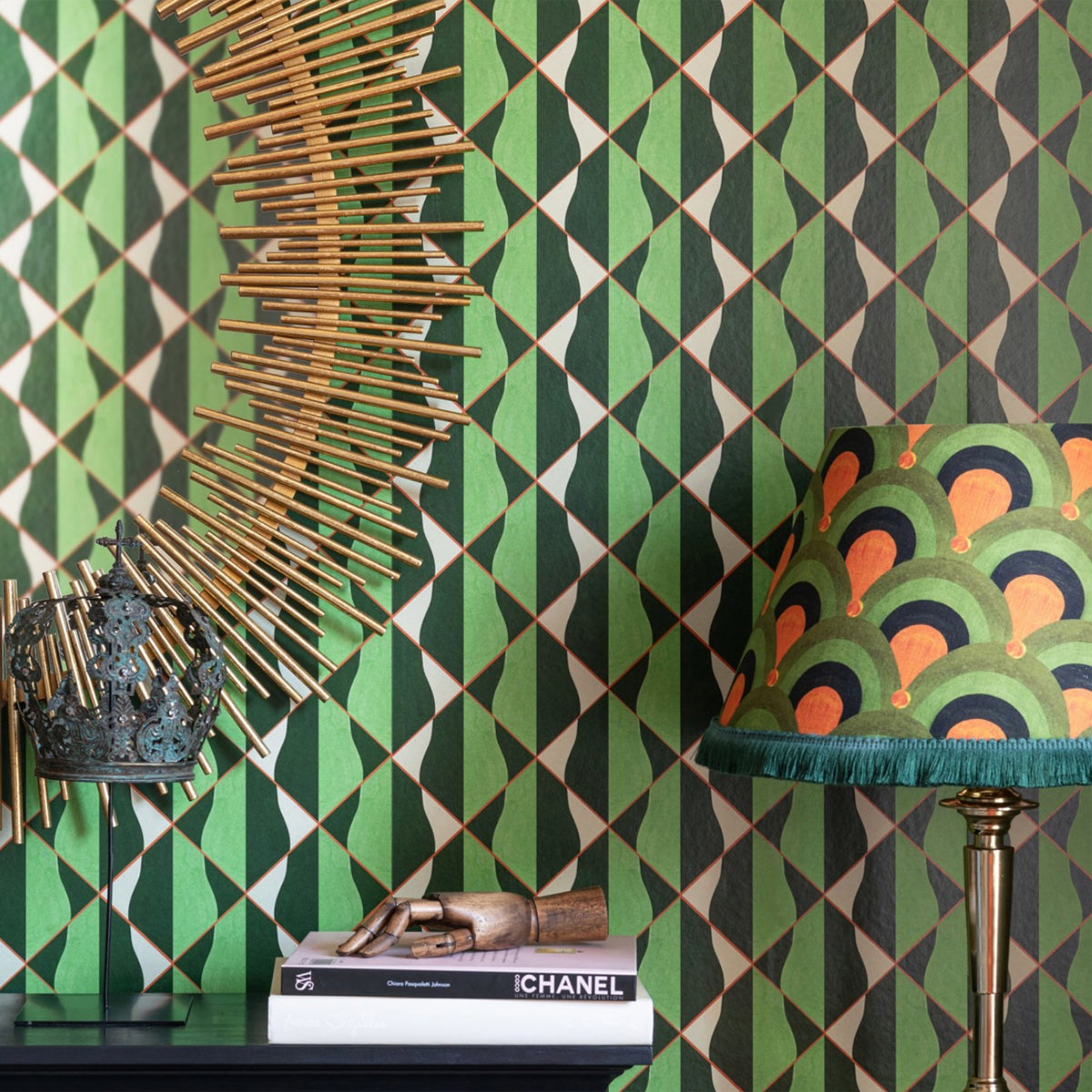 Mind the Gap behang Onde Blu WP30202