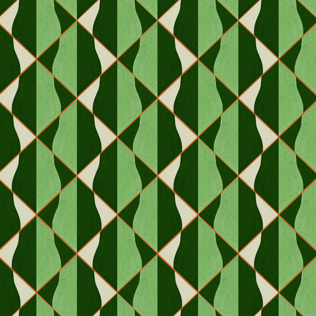 Mind the Gap behang Onde Verde WP30203