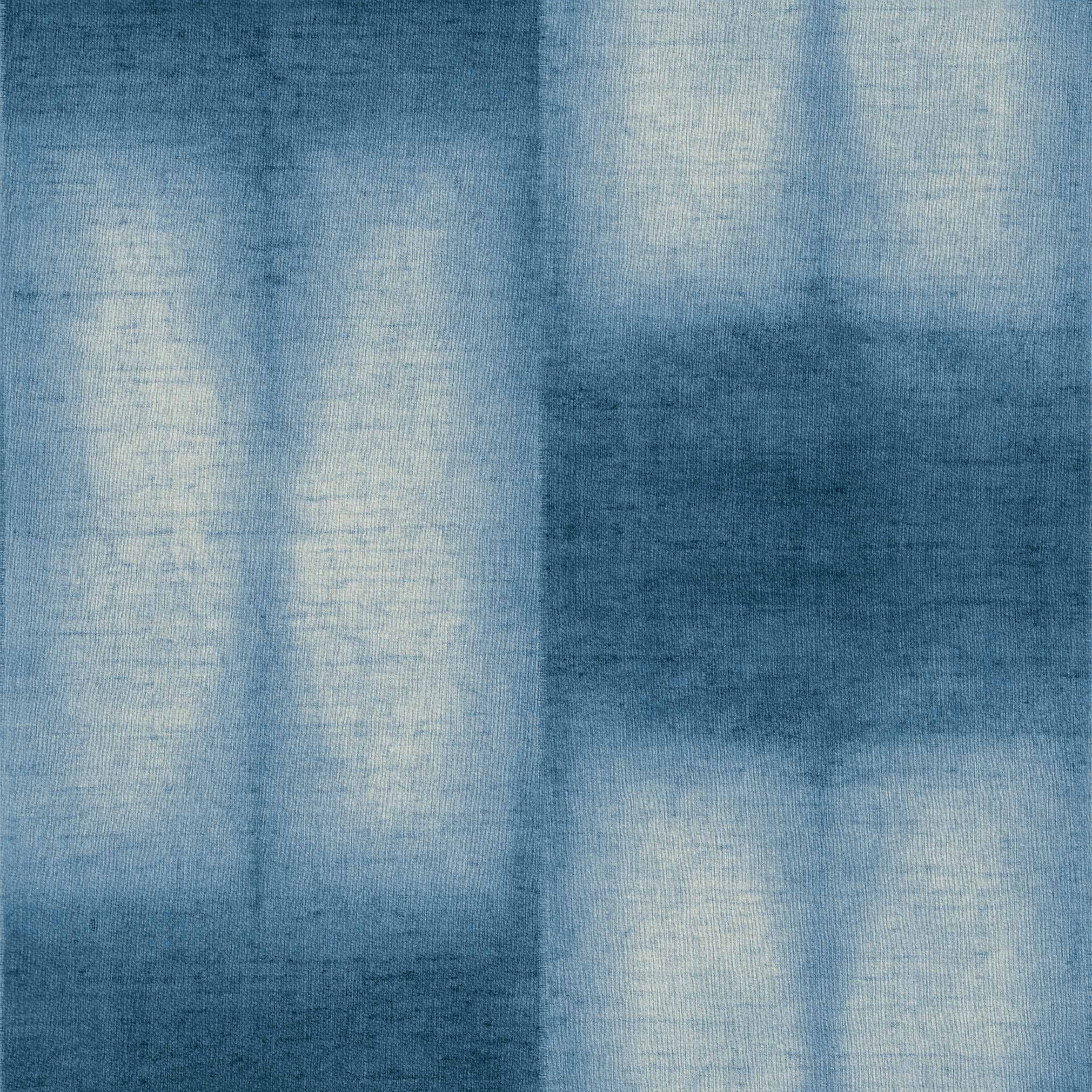 Coordonné behang Mokume Indigo B00921B