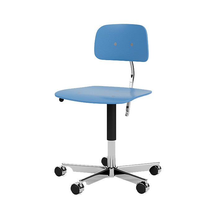 Montana Kevi draaibare bureaustoel azure blauw