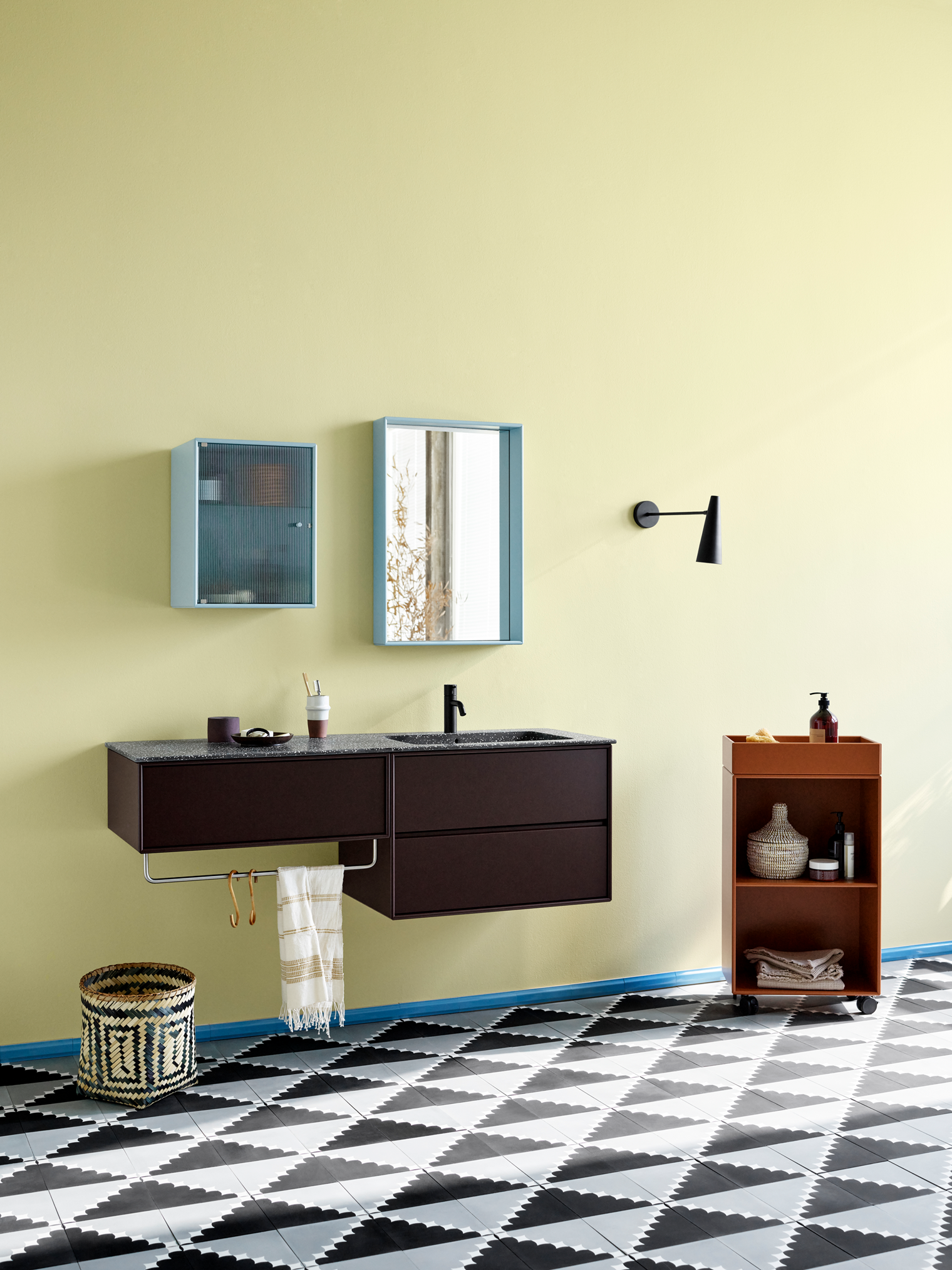 Montana Colour Frame Mirror – SHELFIE