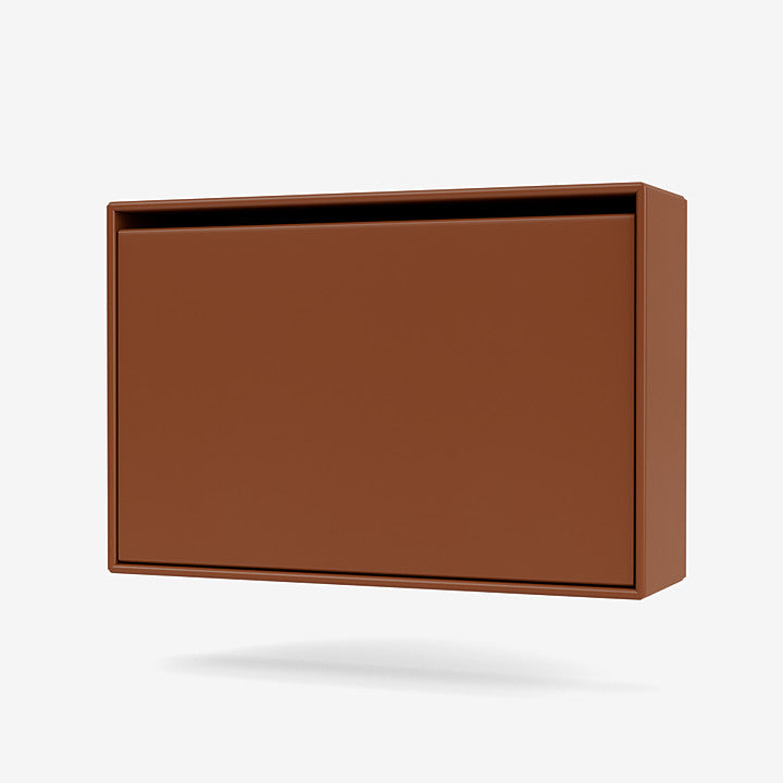 Montana Hide shoe cabinet hazelnut