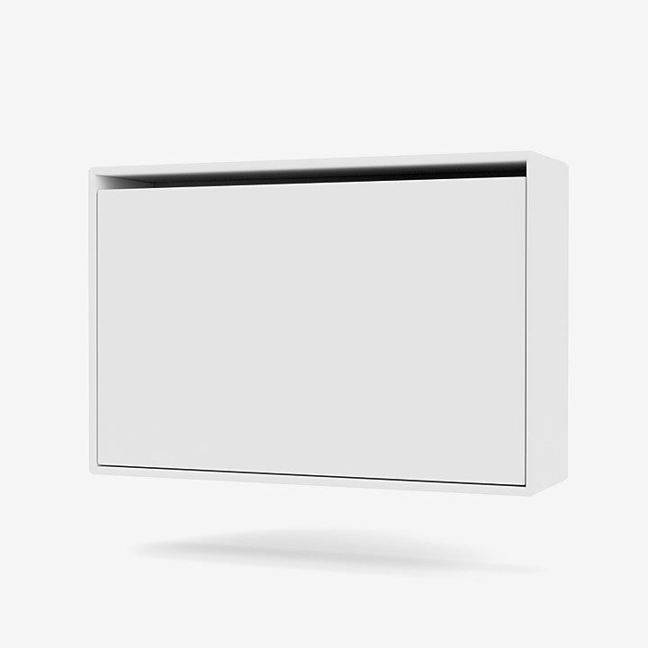 Montana Hide shoe cabinet new white