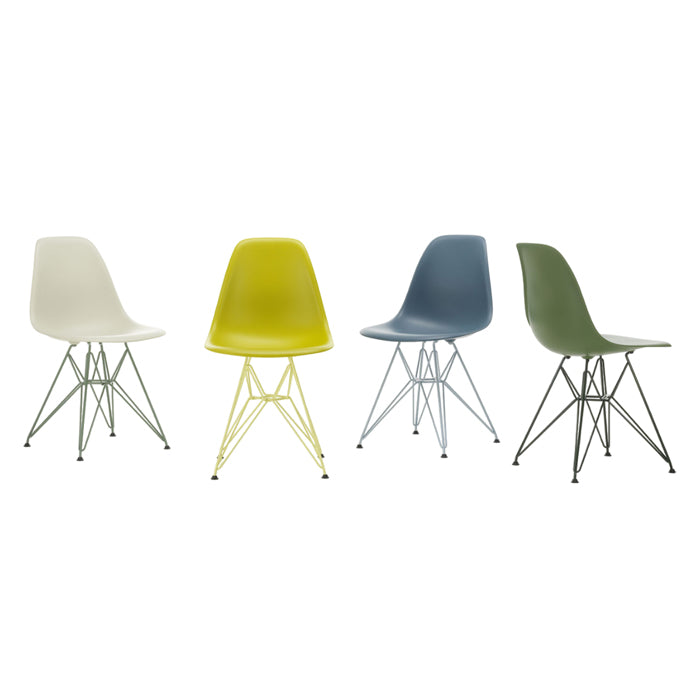 Vitra Eames DSR plastic side chair "new colours"