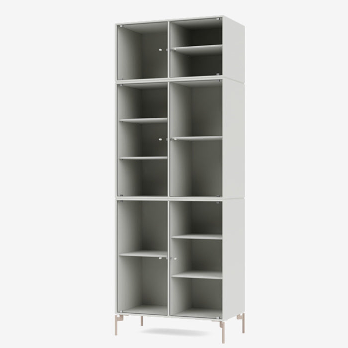 Montana Ripple 4 Vitrine cabinet lichtgrijs/ nordic