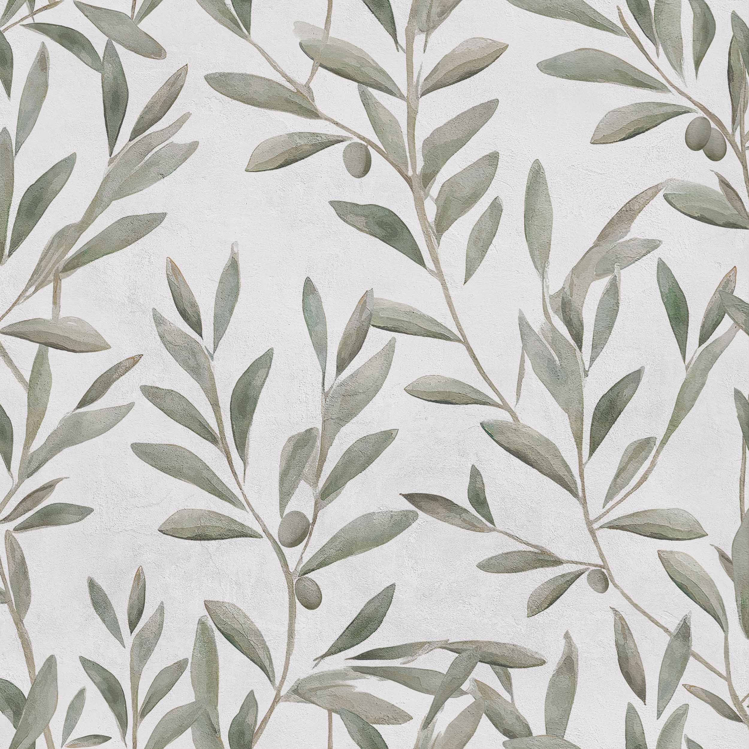 Coordonné behang Olivetum Matcha B00631