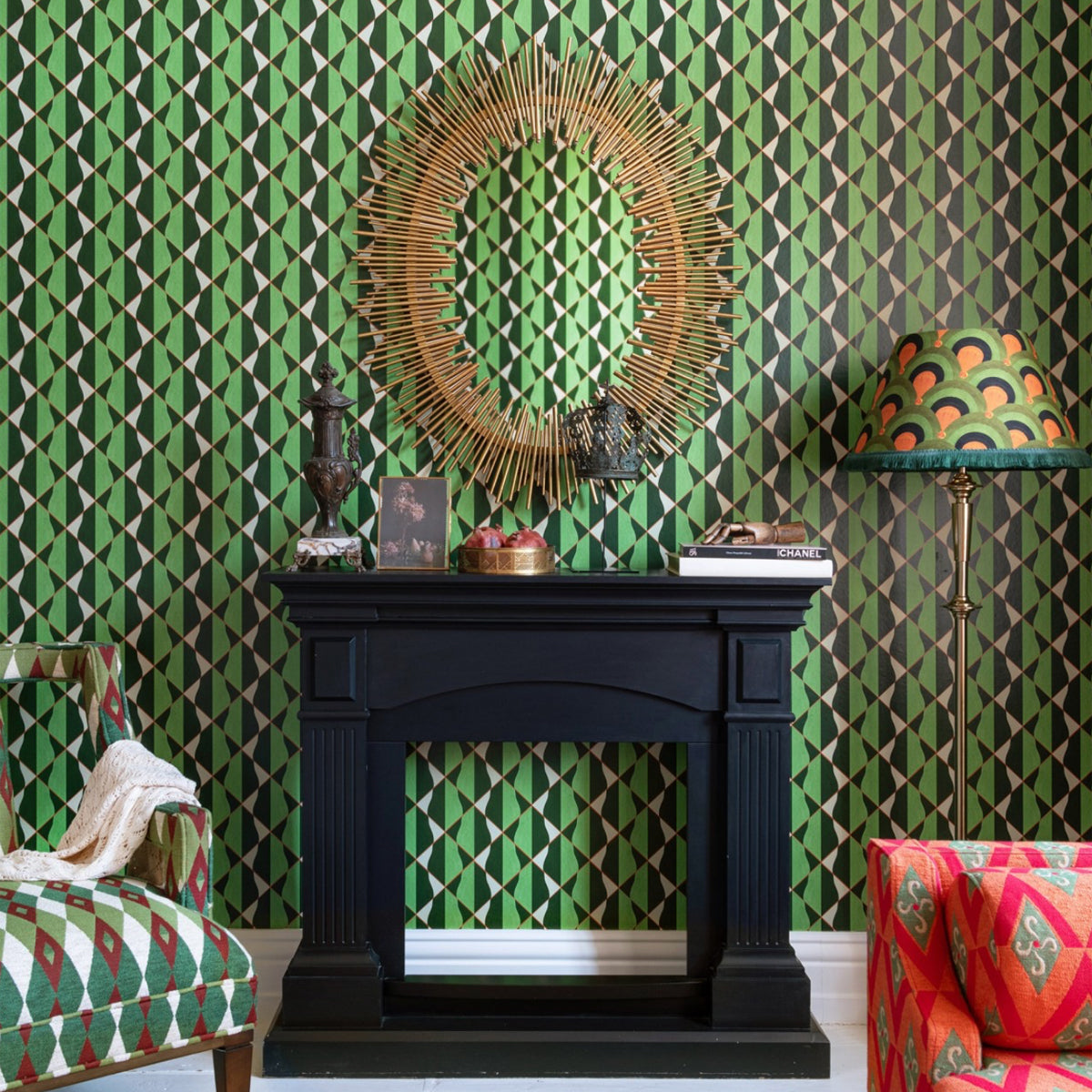 Mind the Gap behang Onde Verde WP30203