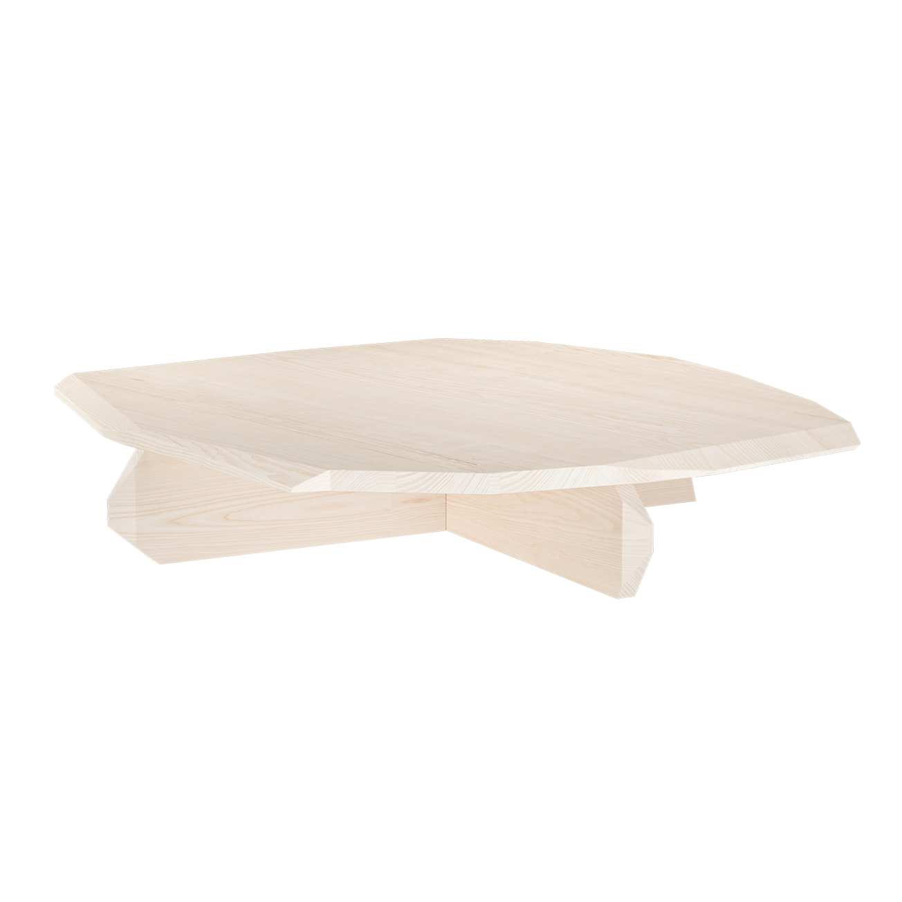 OUT Fels Coffee table ash-with-white-pigment