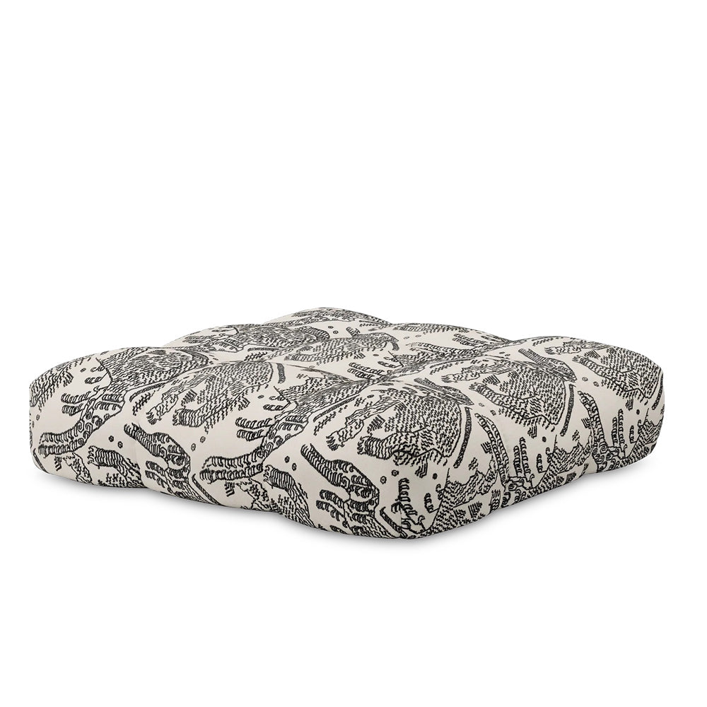 OUT Objekte Unserer Tage Sander Sofa Pouf XLarge fabric Dedar Tiger Mountain Col. 001