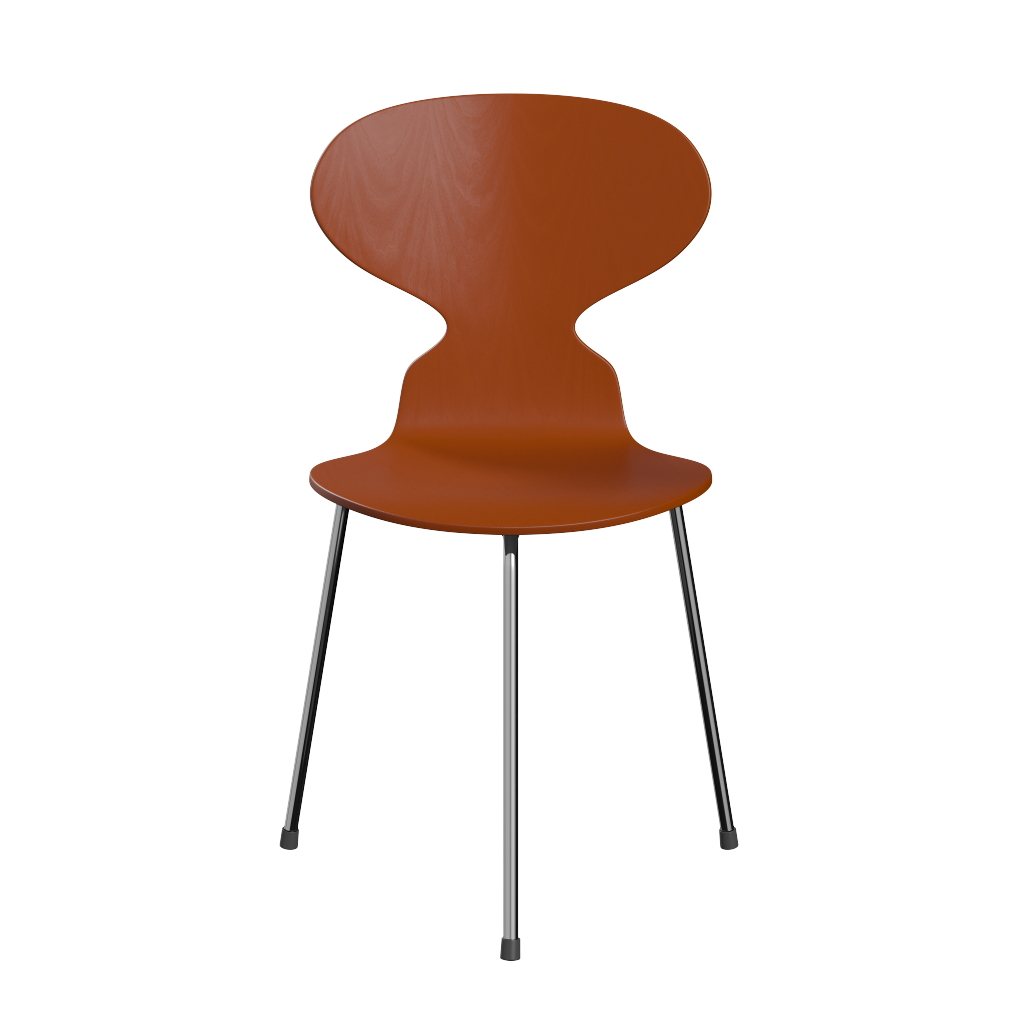 Fritz Hansen the Ant 3100 chair oranje