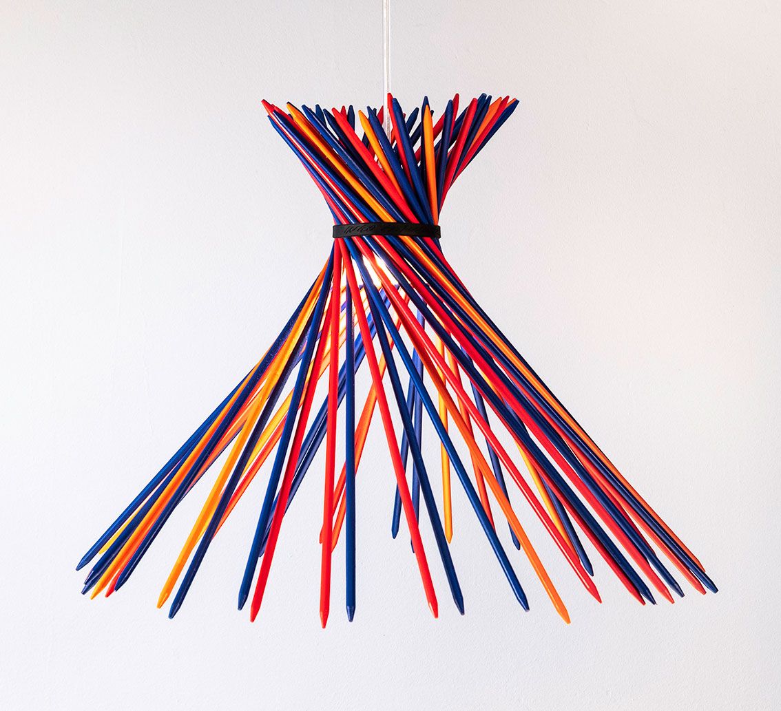 Ingo Maurer pic-a-stic hanglamp