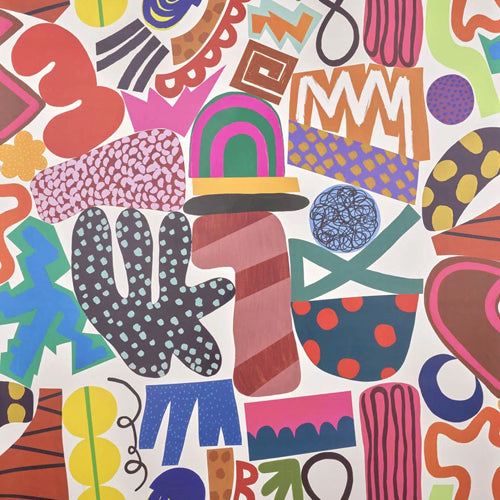 Pierre Frey behang Emily Multicolore FP999001