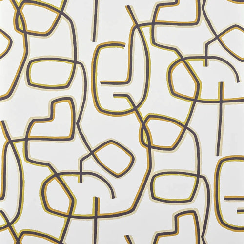 Pierre Frey behang Craphic Ocre FP070001