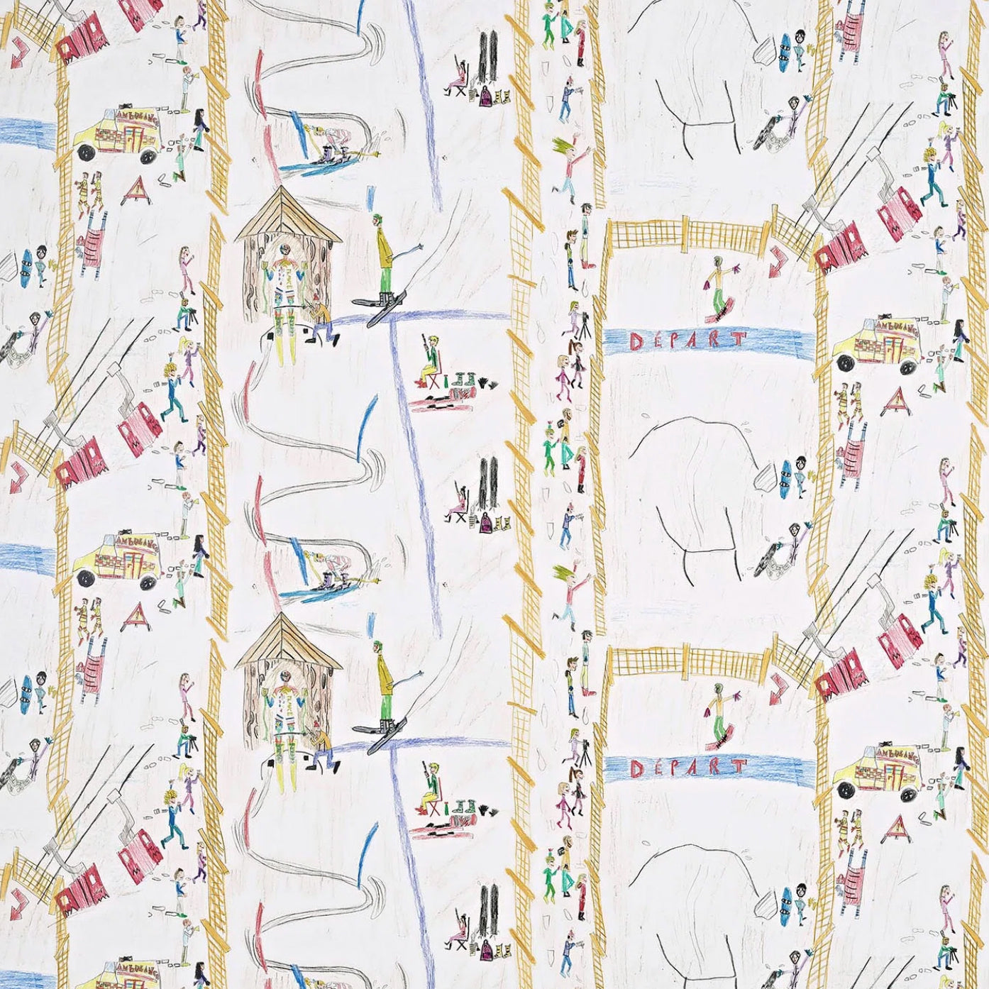 Pierre Frey behang La Competition de Talia FP817001