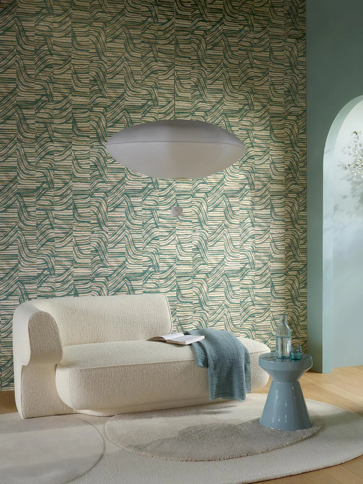 Pierre Frey behang Coconut Celadon FP065001
