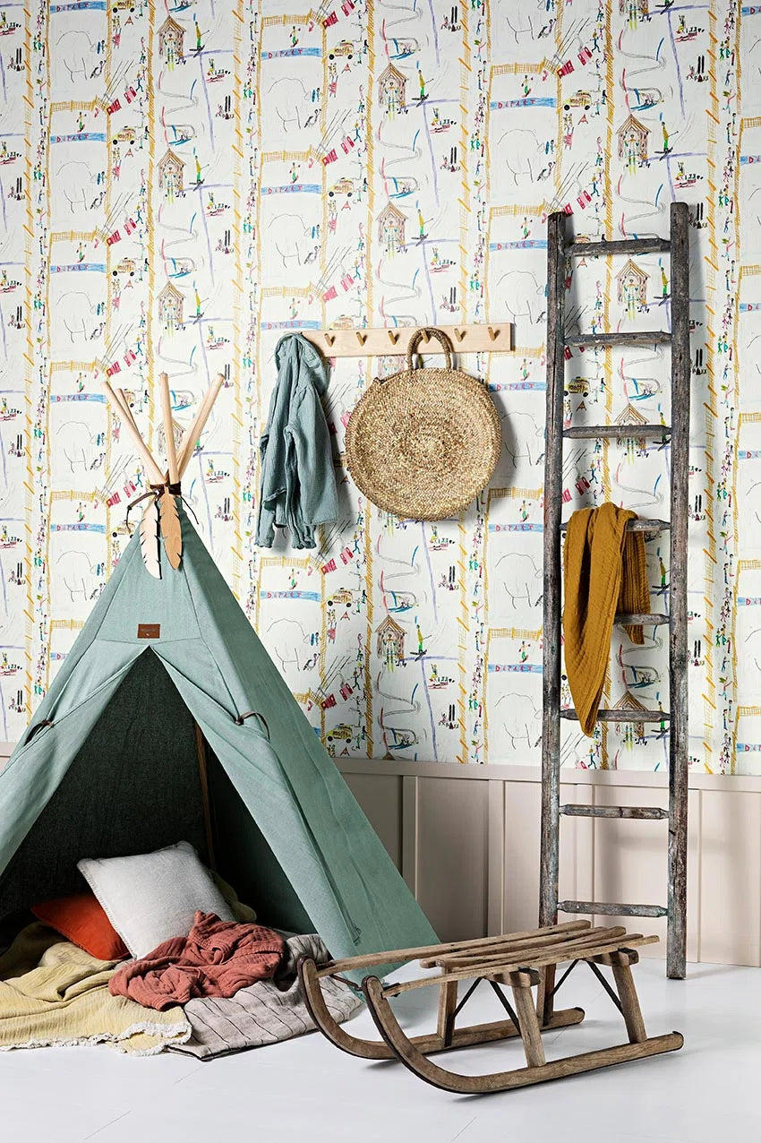 Pierre Frey behang La Competition de Talia FP817001