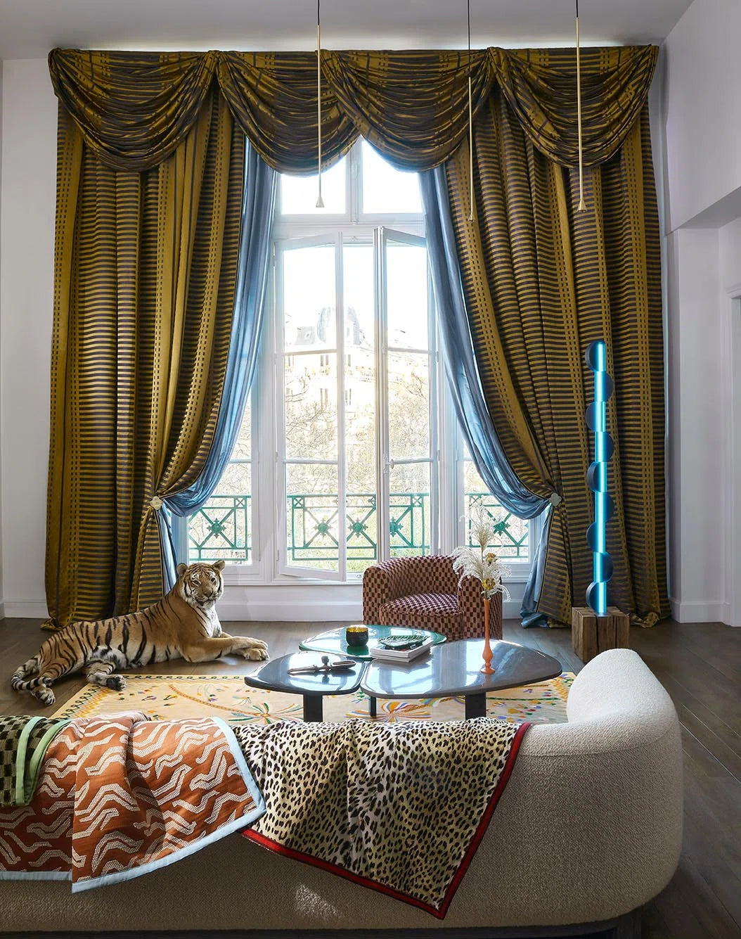 Pierre Frey stof Tigris Perla F3659001