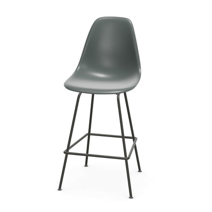 Vitra Eames plastic stool RE medium met gepoedercoat onderstel