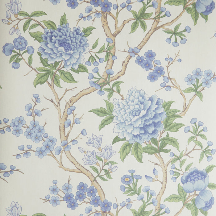 Liberty behang Porcelain Trail in Lapis