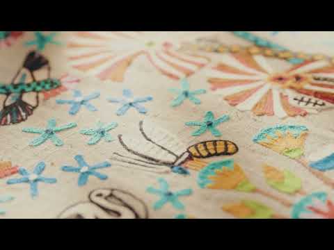 Pierre Frey stof Faune et Flore Lin F3658001