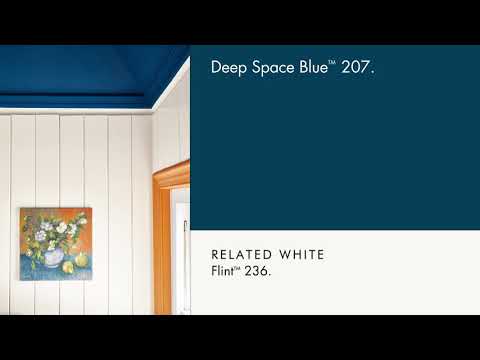 Little Greene verf - Deep Space Blue 207