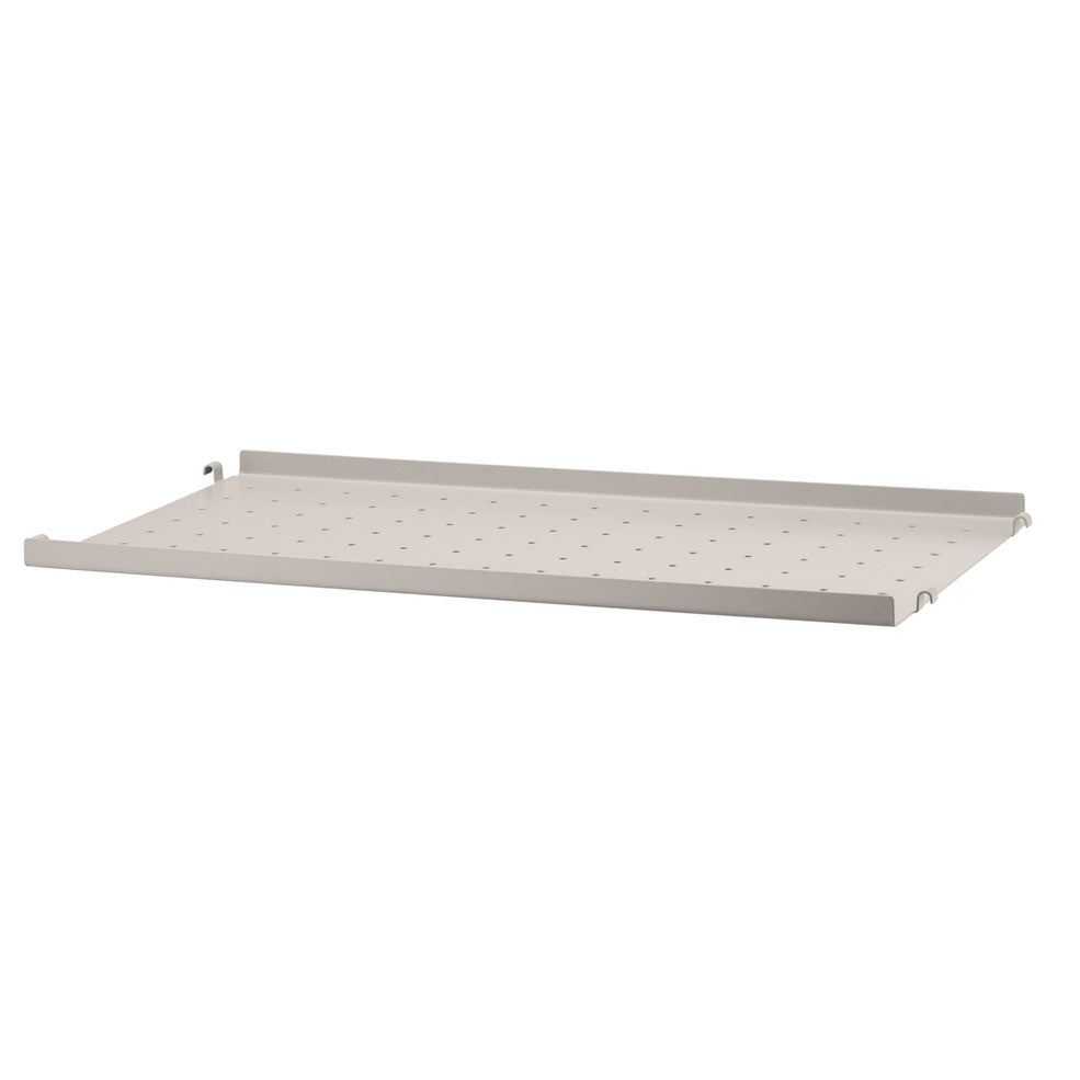 String metal shelf low edge 78 x 30