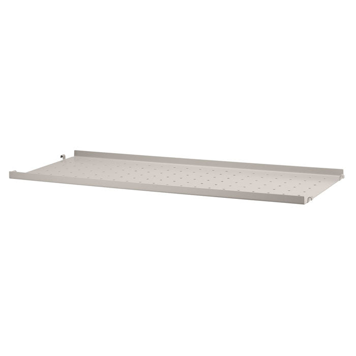 String metal shelf low edge 58 x 30