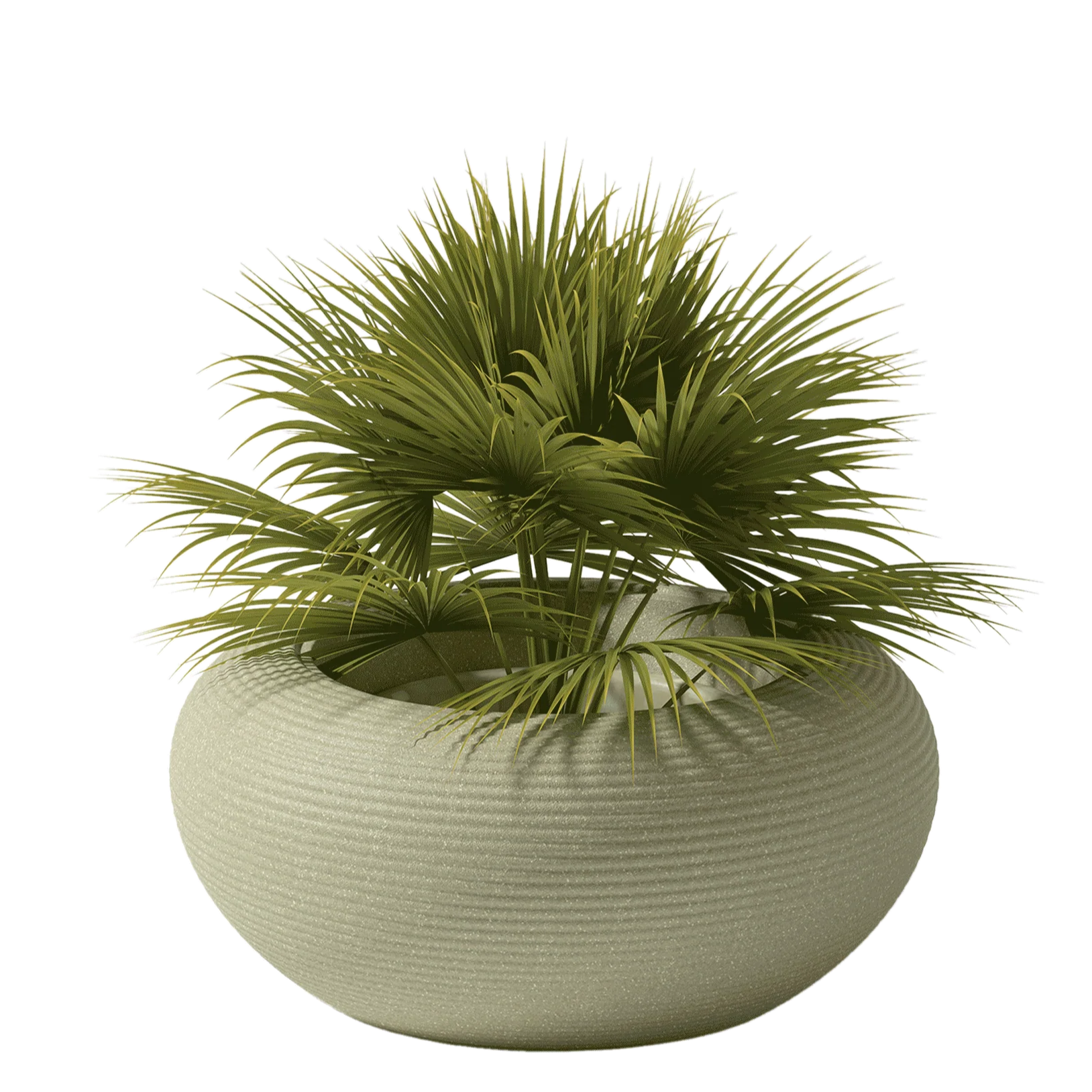 Qeeboo Nami Planter sage green