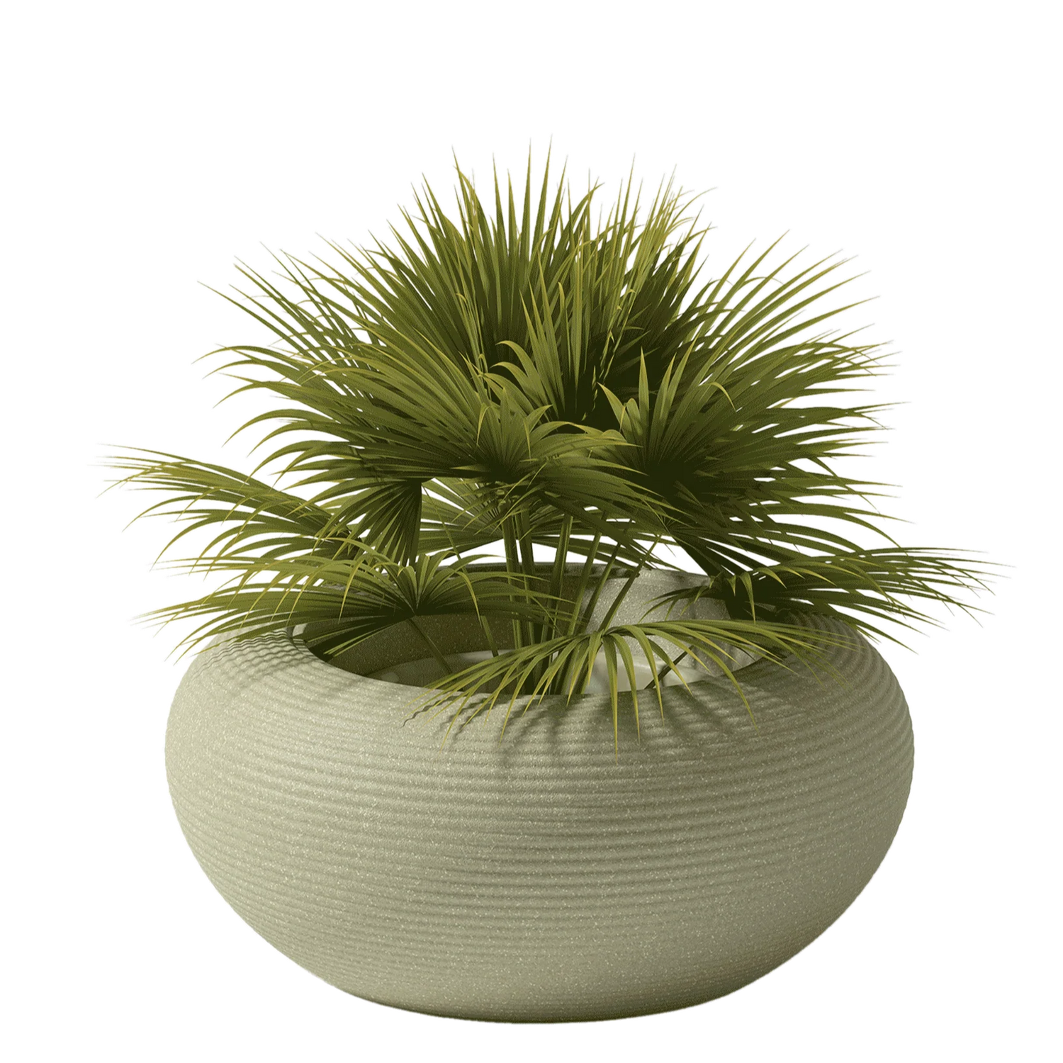 Qeeboo Nami Planter sage green