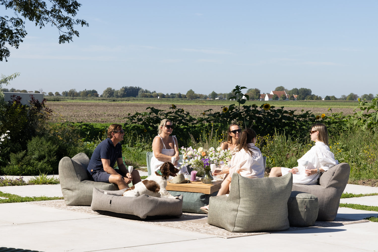 Roolf living Dotty M loungestoel