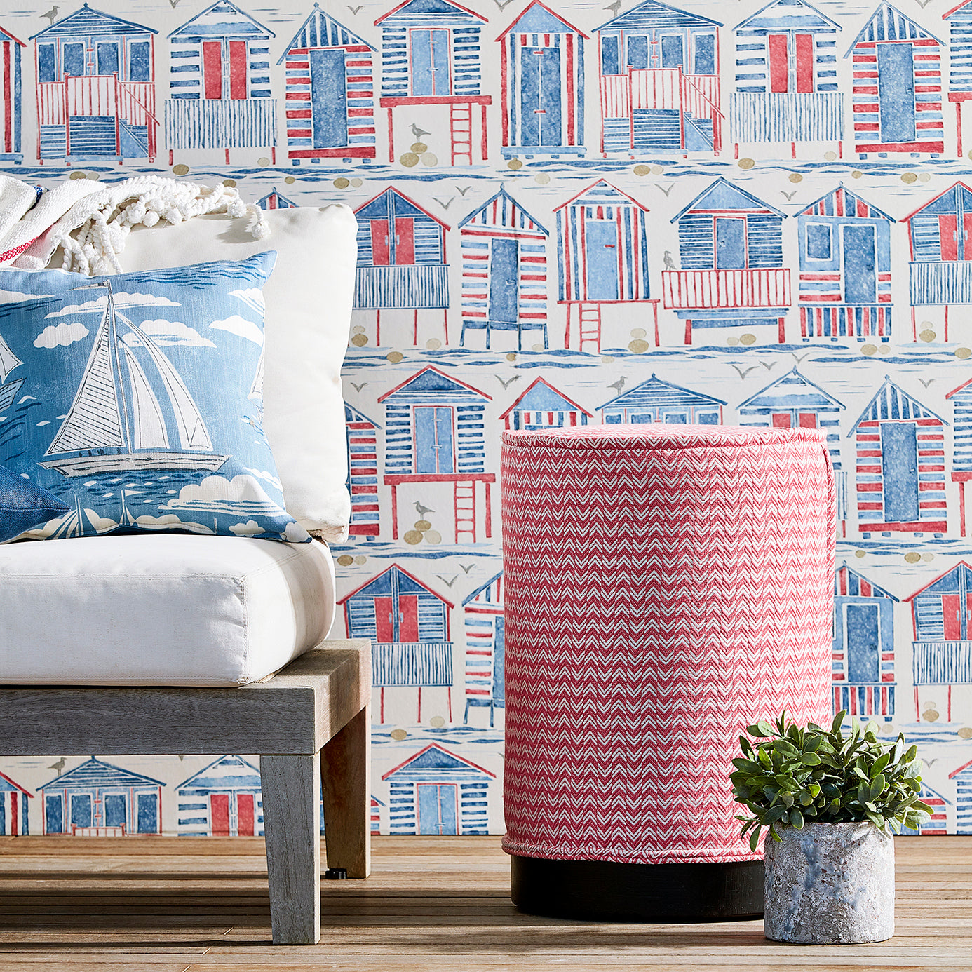Sanderson Beach huts Marine 216560