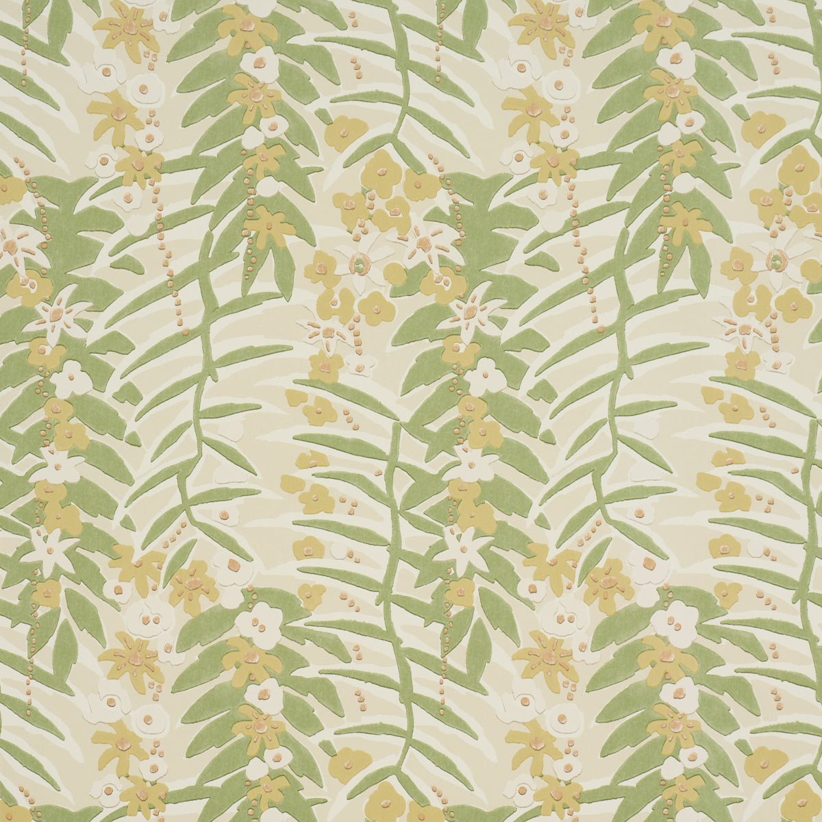 F. Schumacher Ashbee Botanical behang Citron 5016251