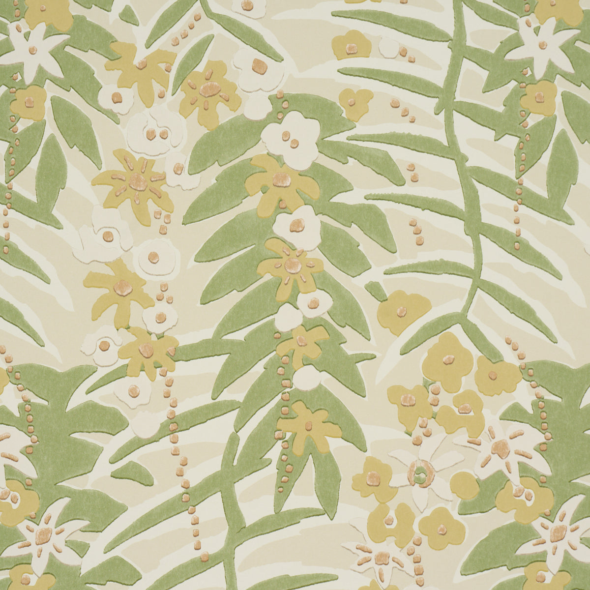 F. Schumacher Ashbee Botanical Citron sfeerbeeld