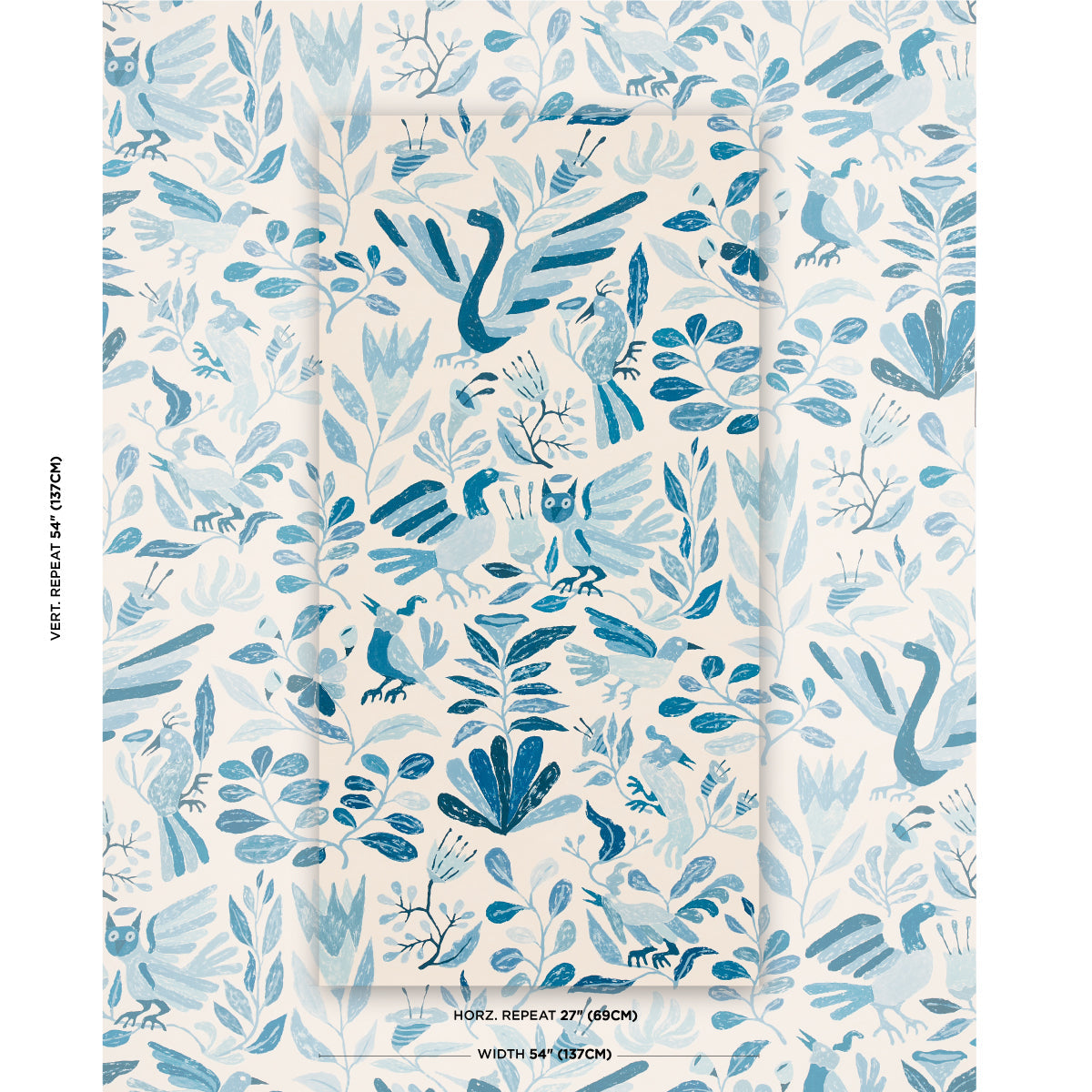Schumacher Canopy Blue Birds sfeerbeeld
