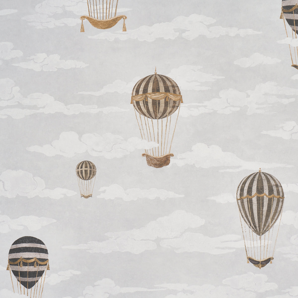 F. Schumacher Up Up And Away behang Grisaille 5018130