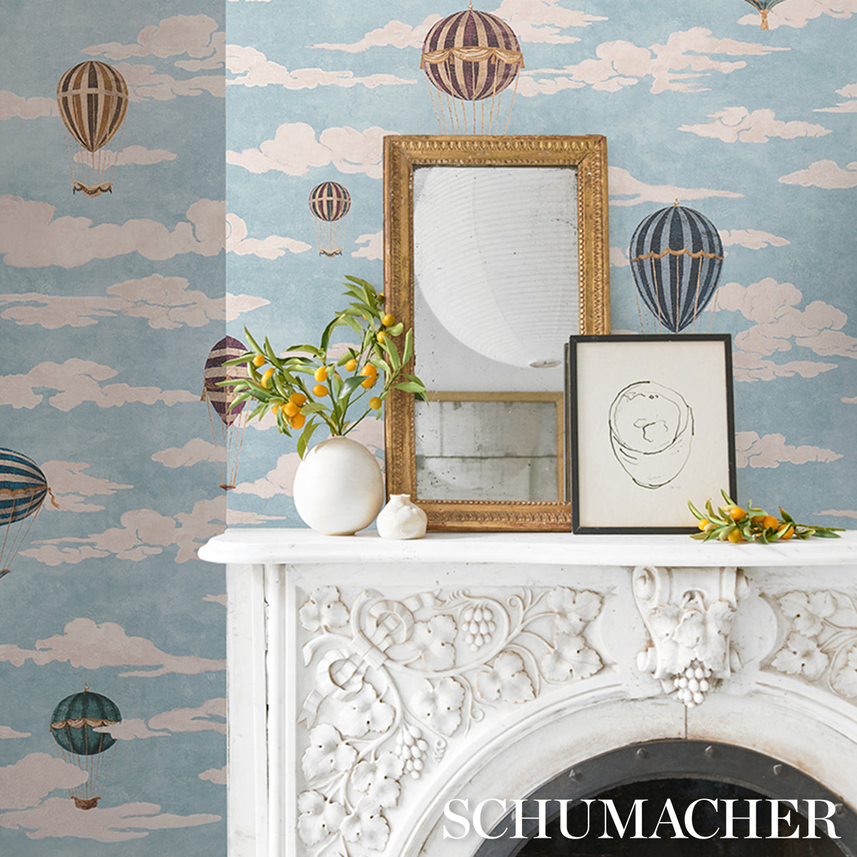 F. Schumacher Up Up And Away Document sfeerbeeld 3