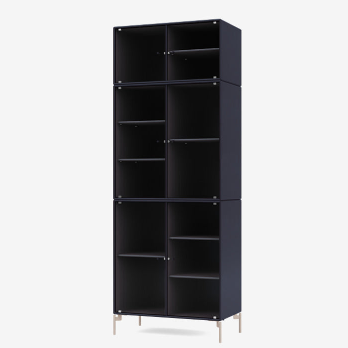 Montana Ripple 4 Vitrine cabinet shadow, blauwgrijs