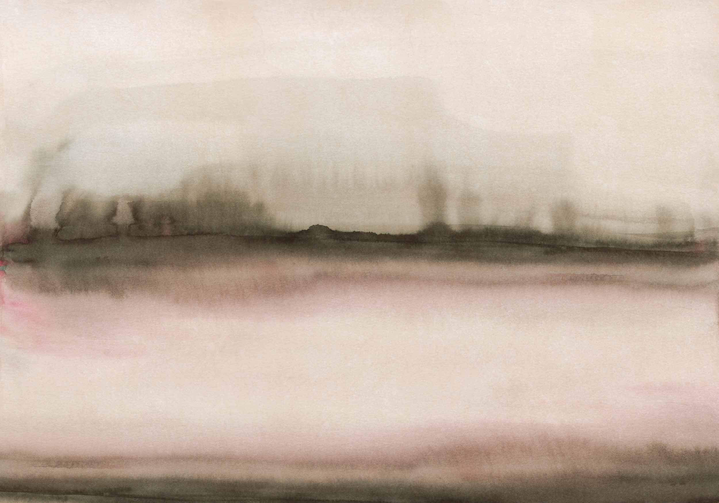 Coordonné behang Shibori Nude A00841